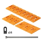 Telwin Klebelaschen Set Multi-Haken